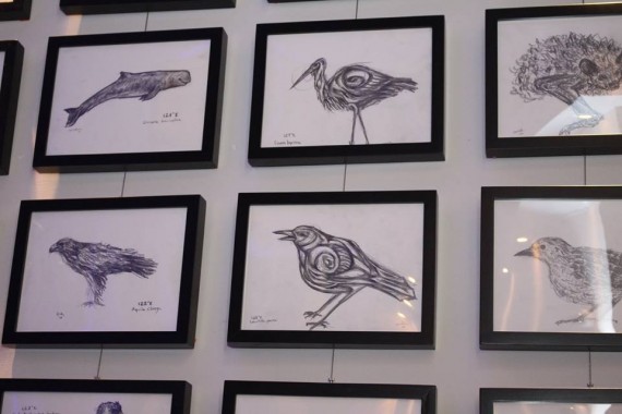Cortada's graphite drawings 
