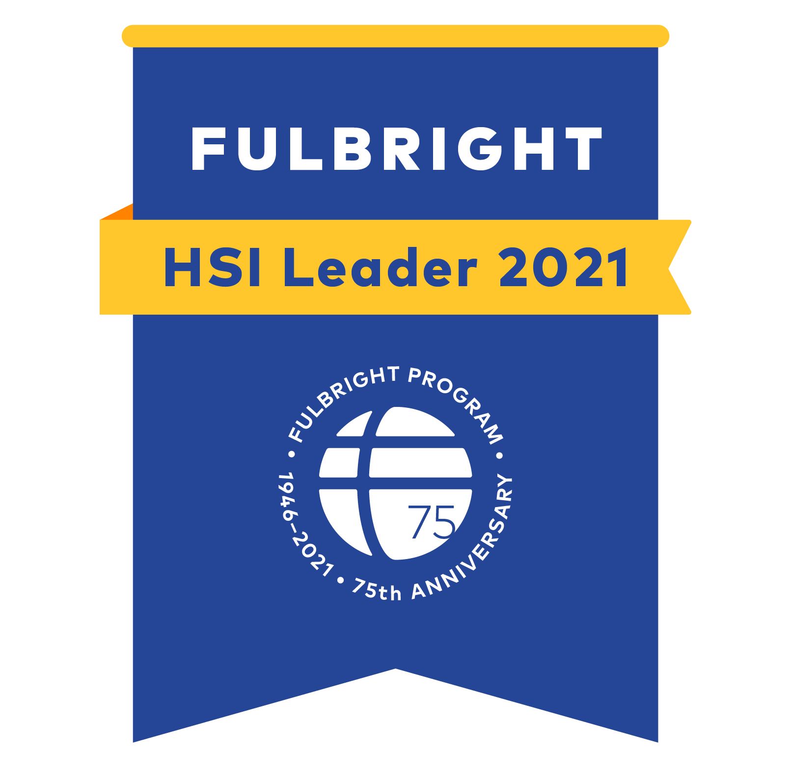 Fulbright HSI Leader Badge