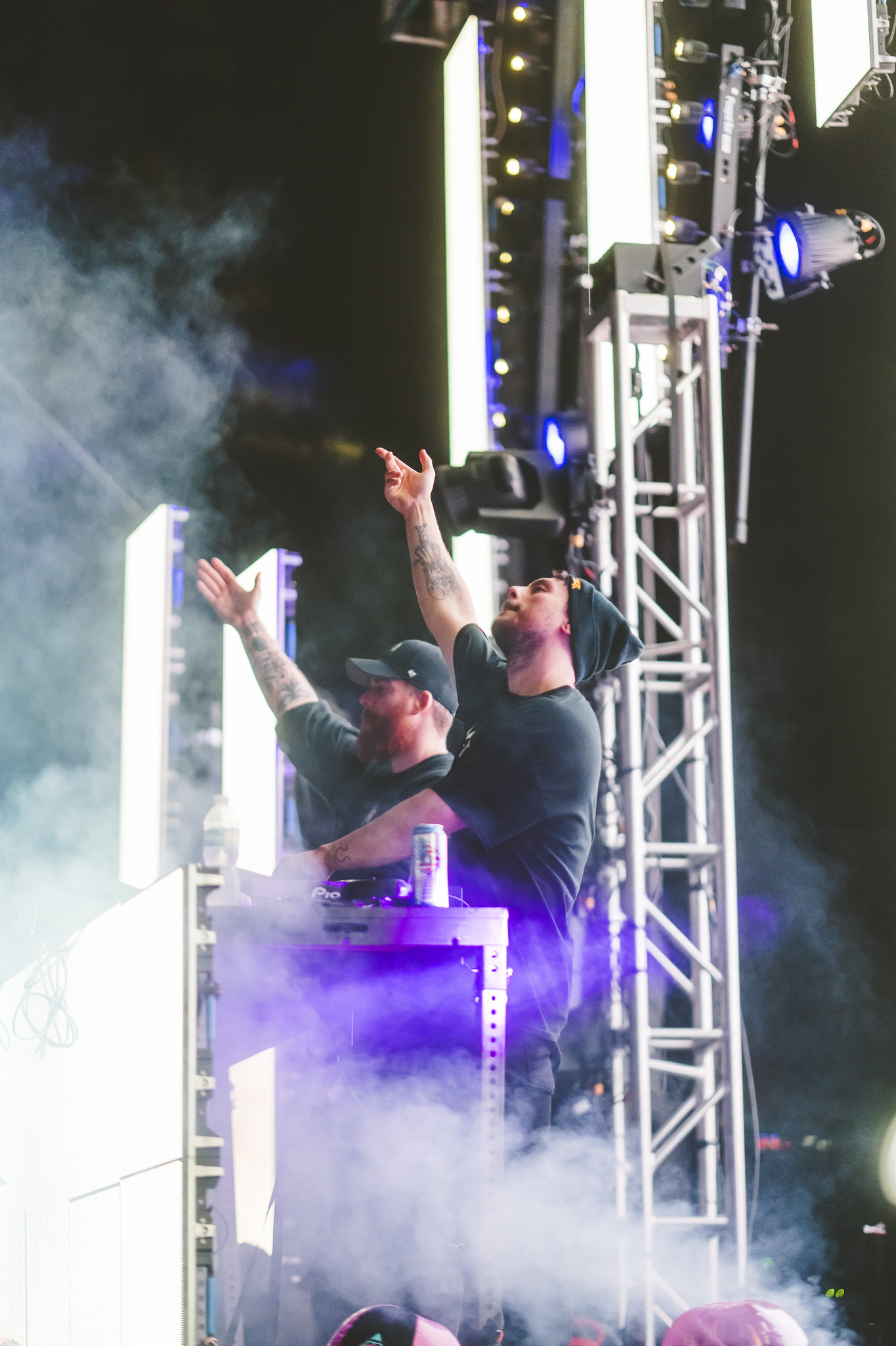 EDM duo Adventure Club on stage at Summer Fest 2022