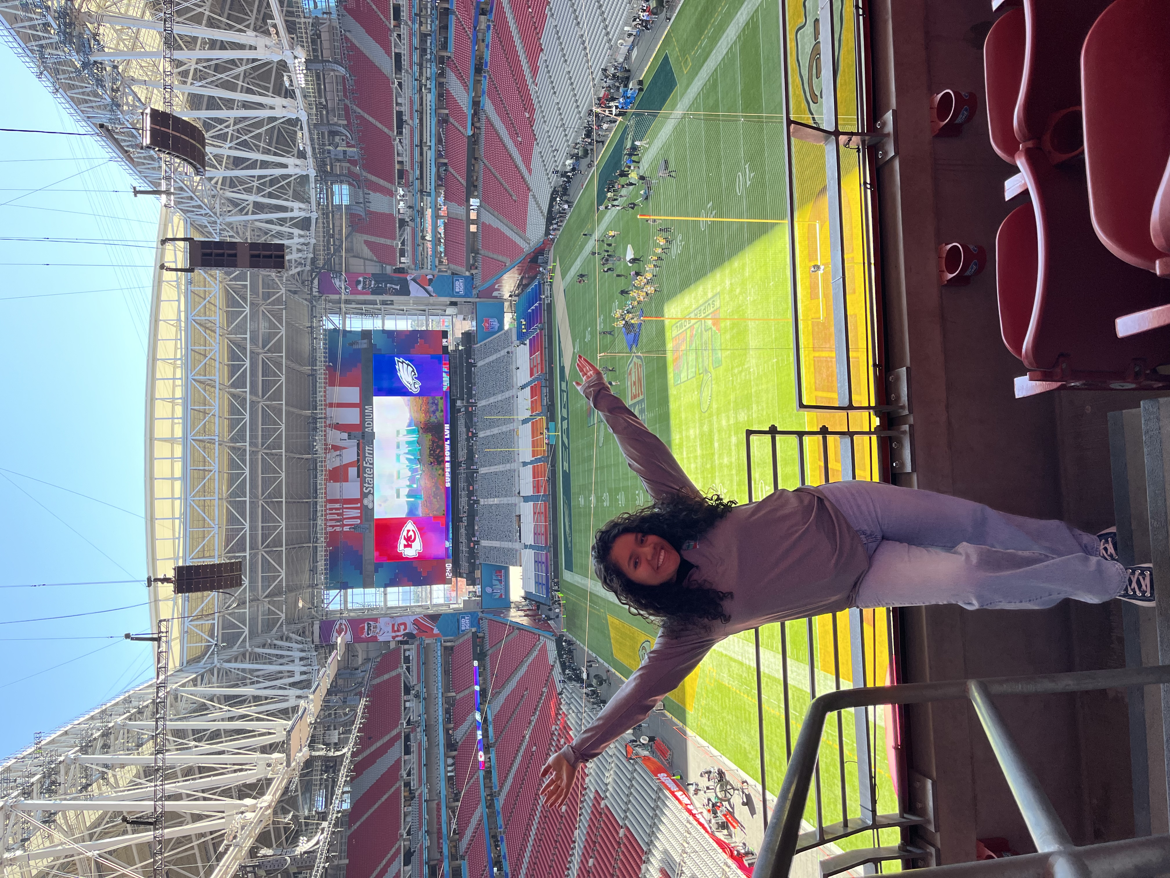 Super Bowl LVII  Behind the Scenes at State Farm Stadium 