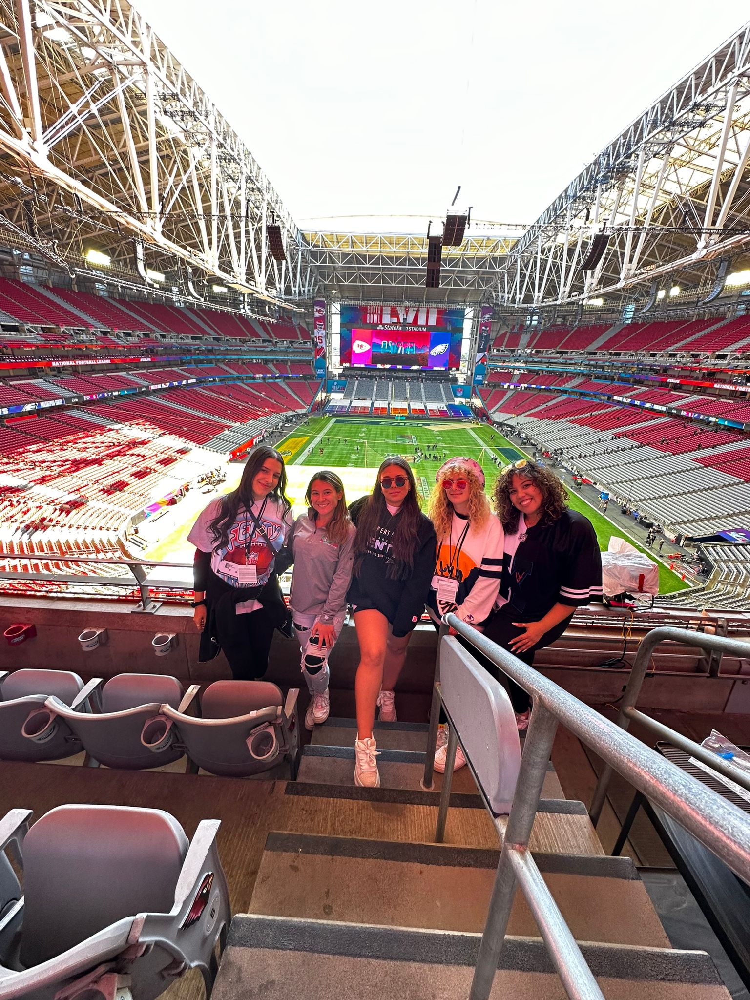 Super Bowl LVII  Behind the Scenes at State Farm Stadium 