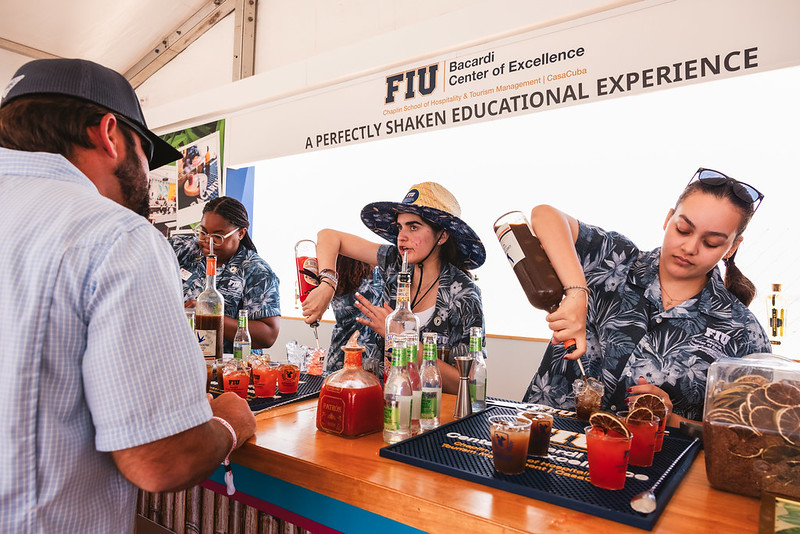 FIU Hospitality students will use herbs from the garden at their events.