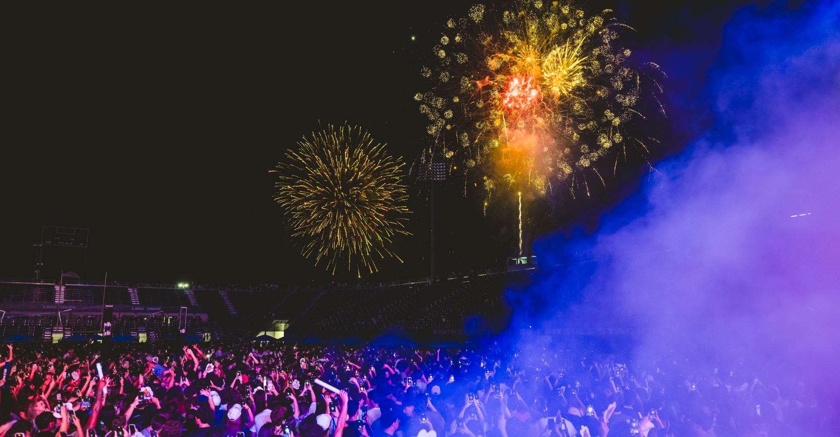 Fireworks at the event