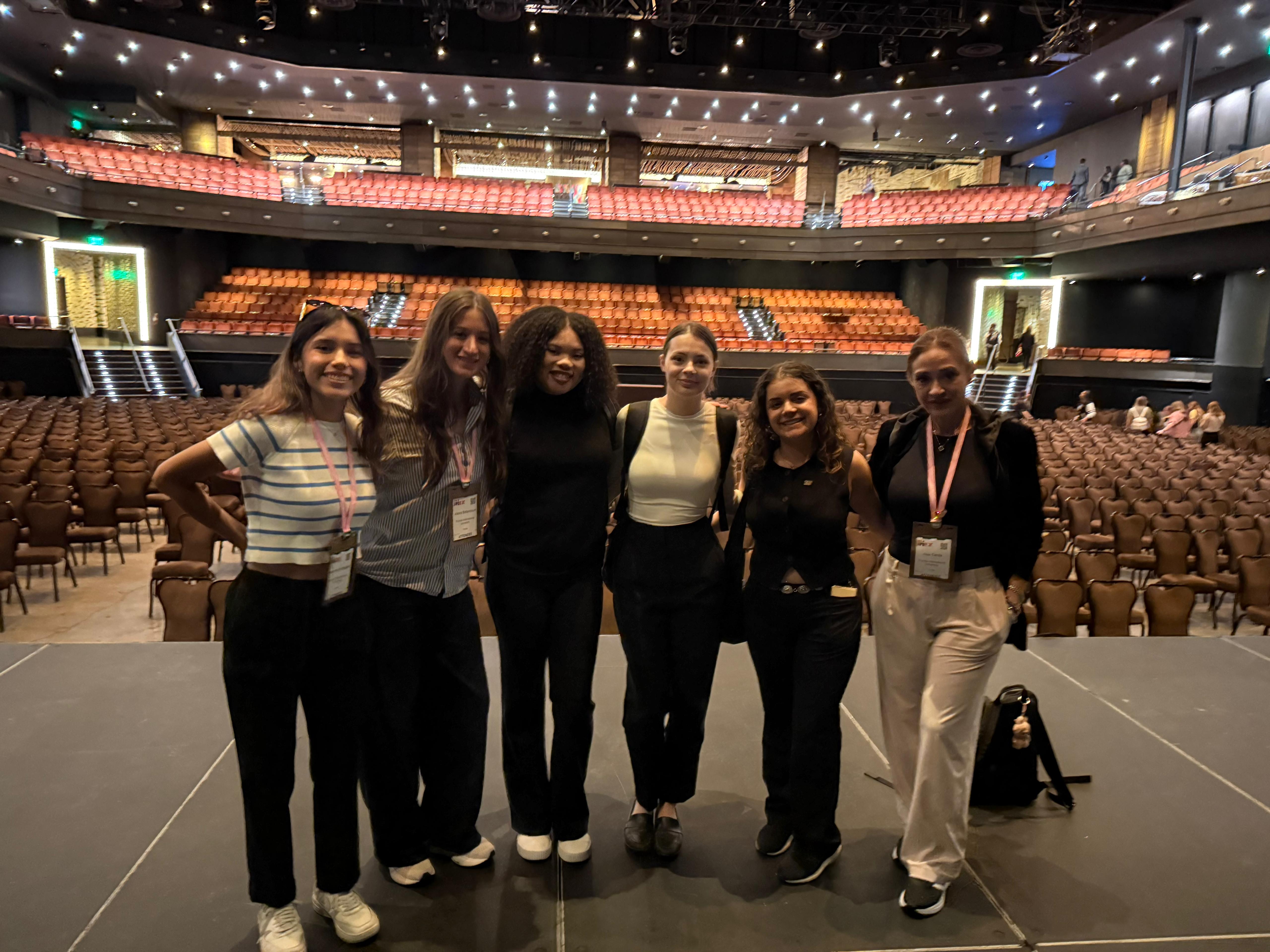 Students get a behind-the-scenes tour.