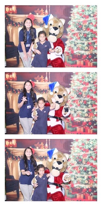 Mia and Ava Aponte, children of FIU staff member Stephanie Aponte