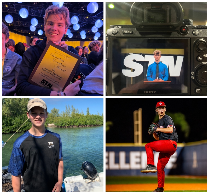 Devin Heithaus was involved with his school's Student Television Network and the baseball team. He also enjoys being outdoors.