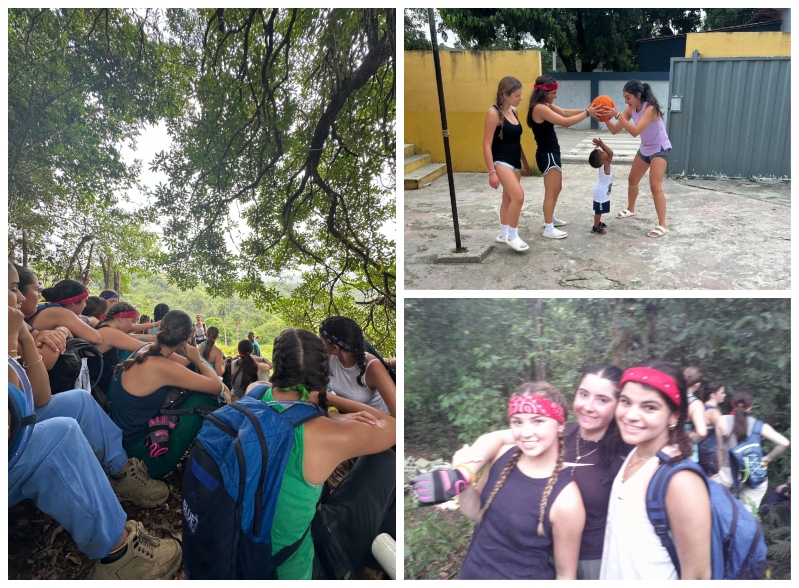 Gabriela Trueba during her two mission trips to the Dominican Republic.