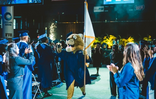 Roary at commencement