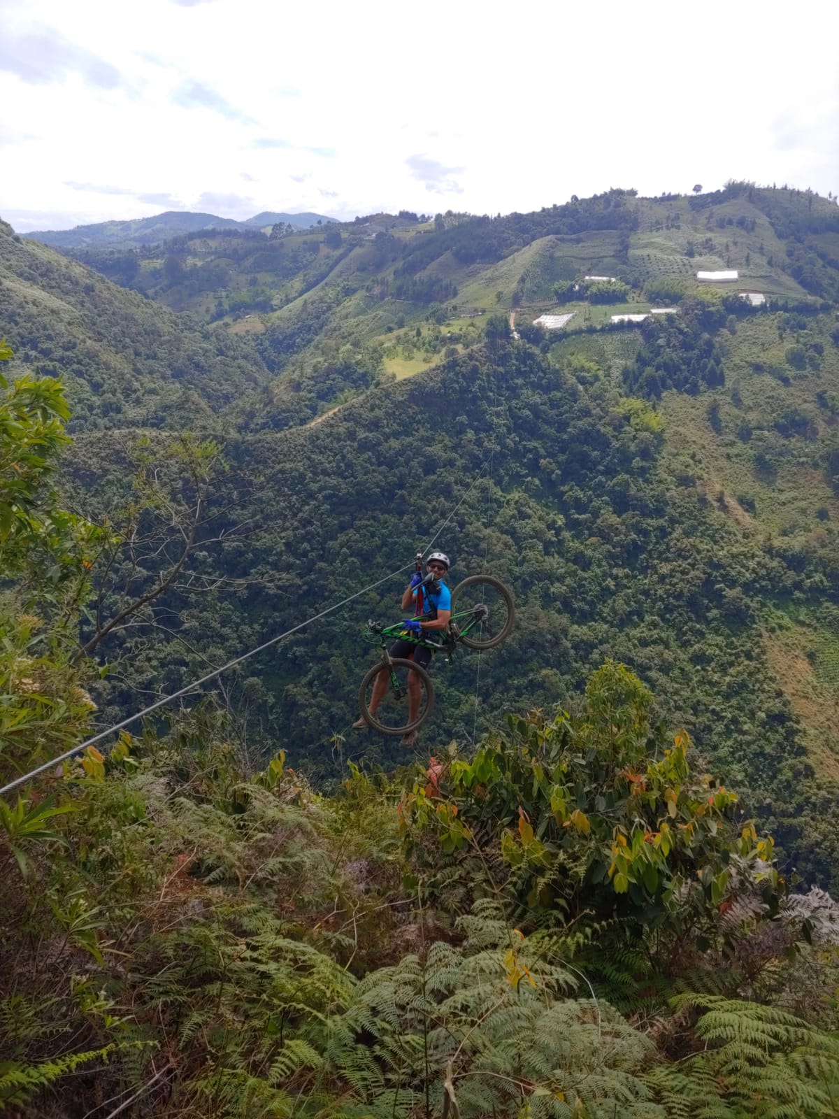 Sebastian zip lining