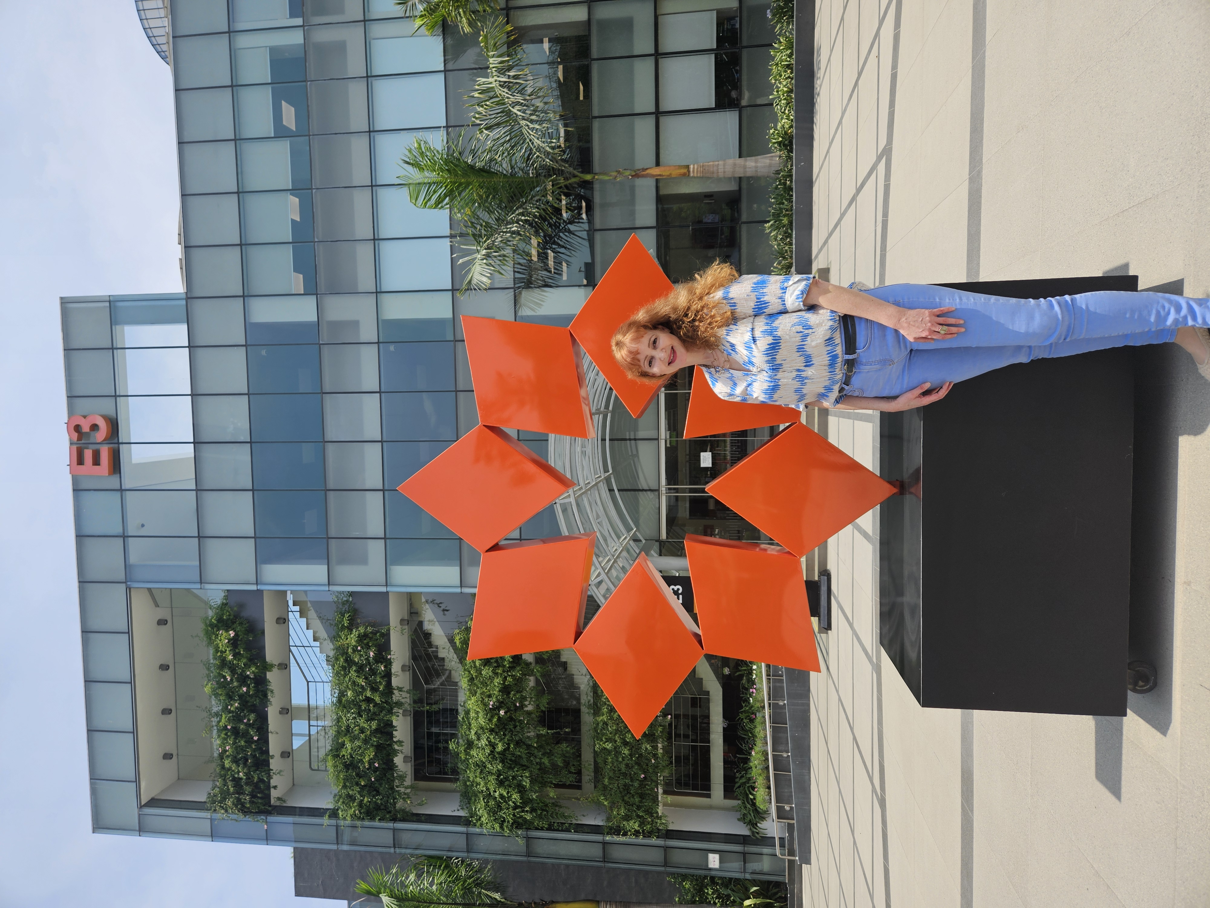 Anja Zumkeller at the University of Lima, where two of her academic papers were among those of FIU DBA students selected for the AIB-LAC Conference.