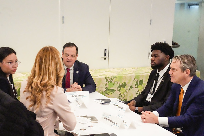 Rocio Peña and BOT members