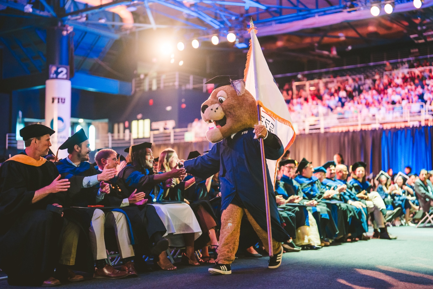 Graduates with Roary