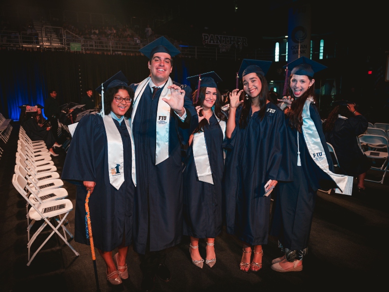 Students celebrating