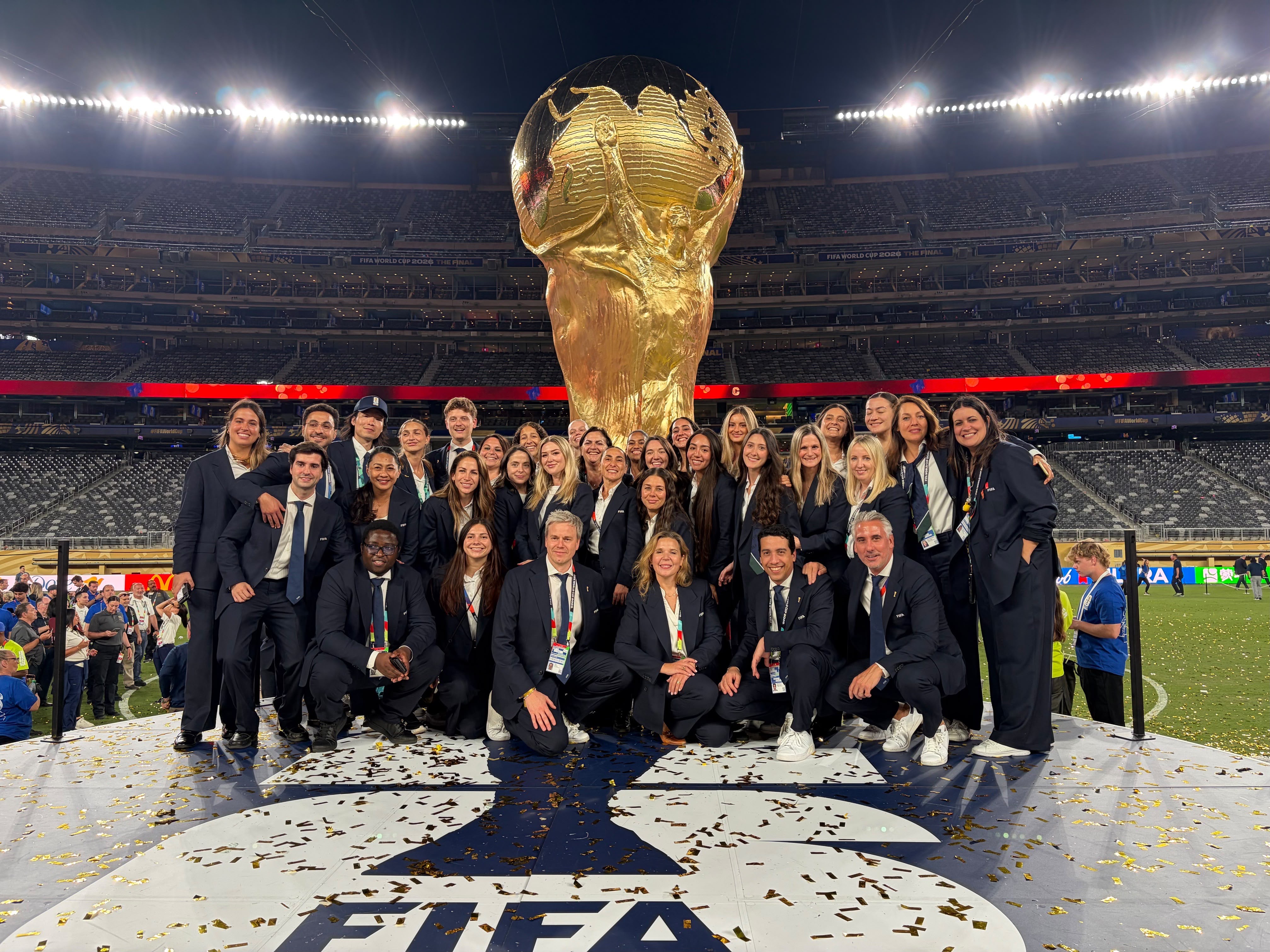 FIU Hospitality alumna, Miiranda Ghirimoldi, is part of the team that produced the 2026 FIFA World Cup.