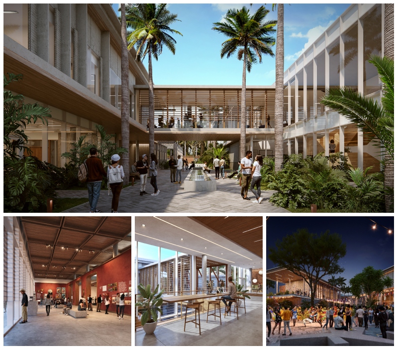 Renderings of CasaCuba