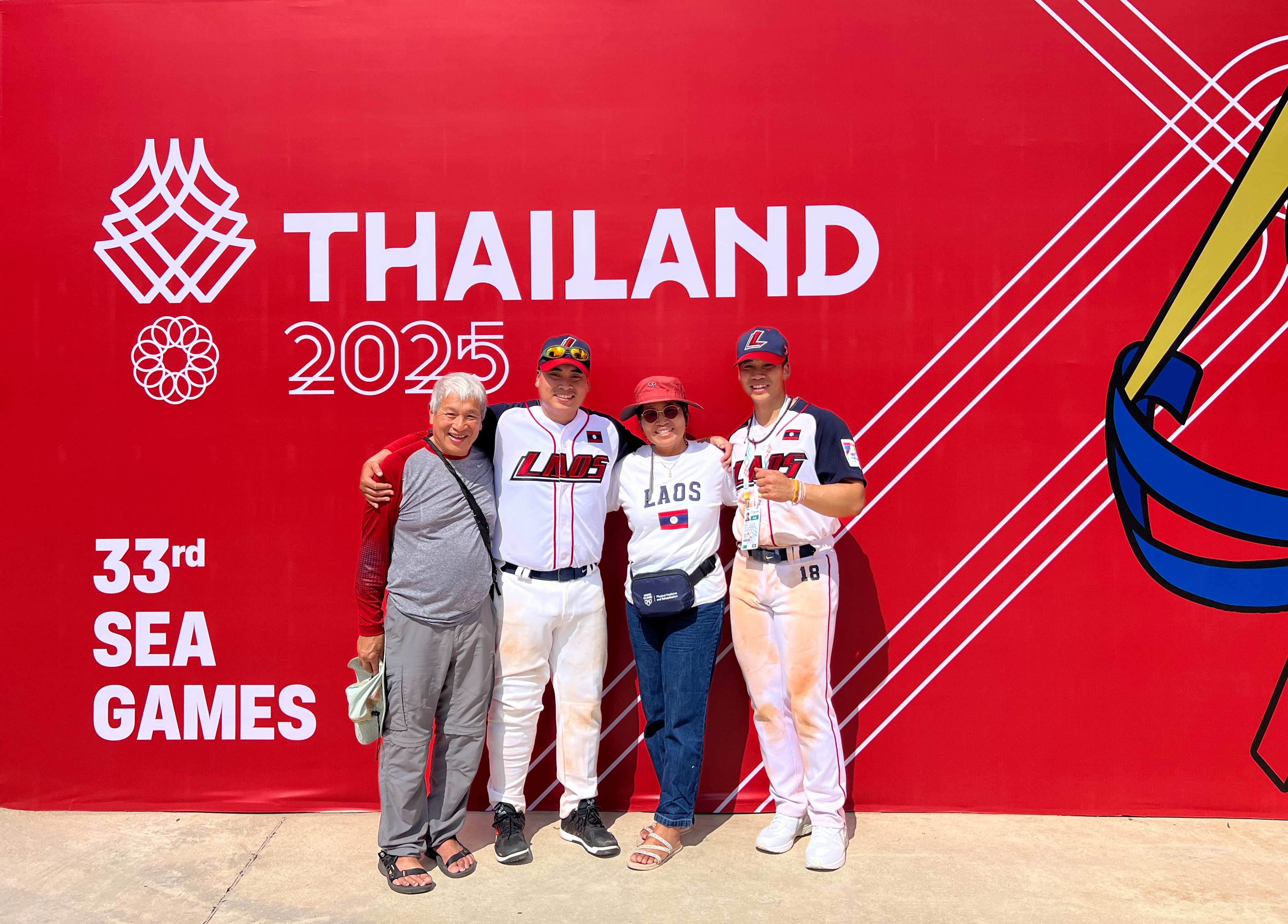 Davy Phrathep 19' comes out of athletic retirement for Lao National Team.