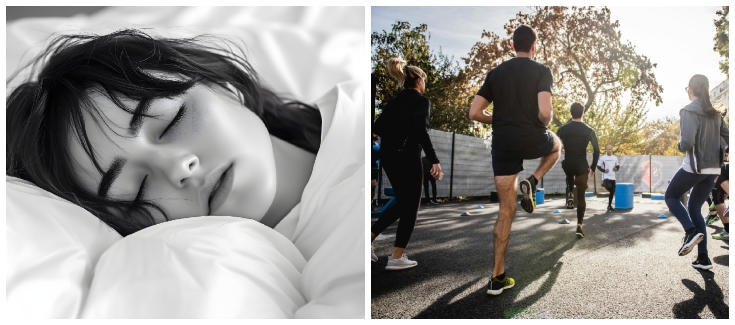 healthy habits collage