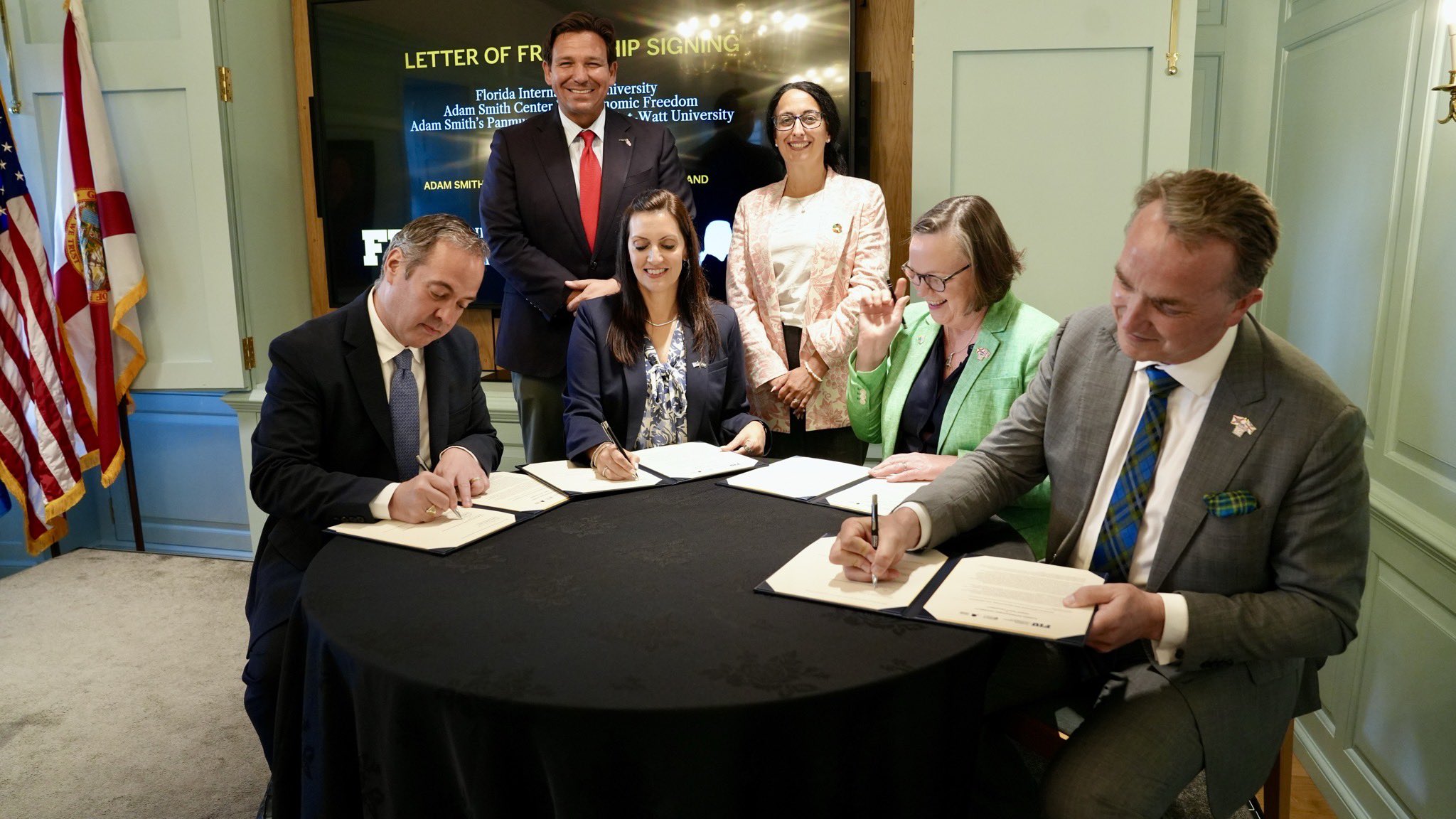 Signing of the Letter of Friendship