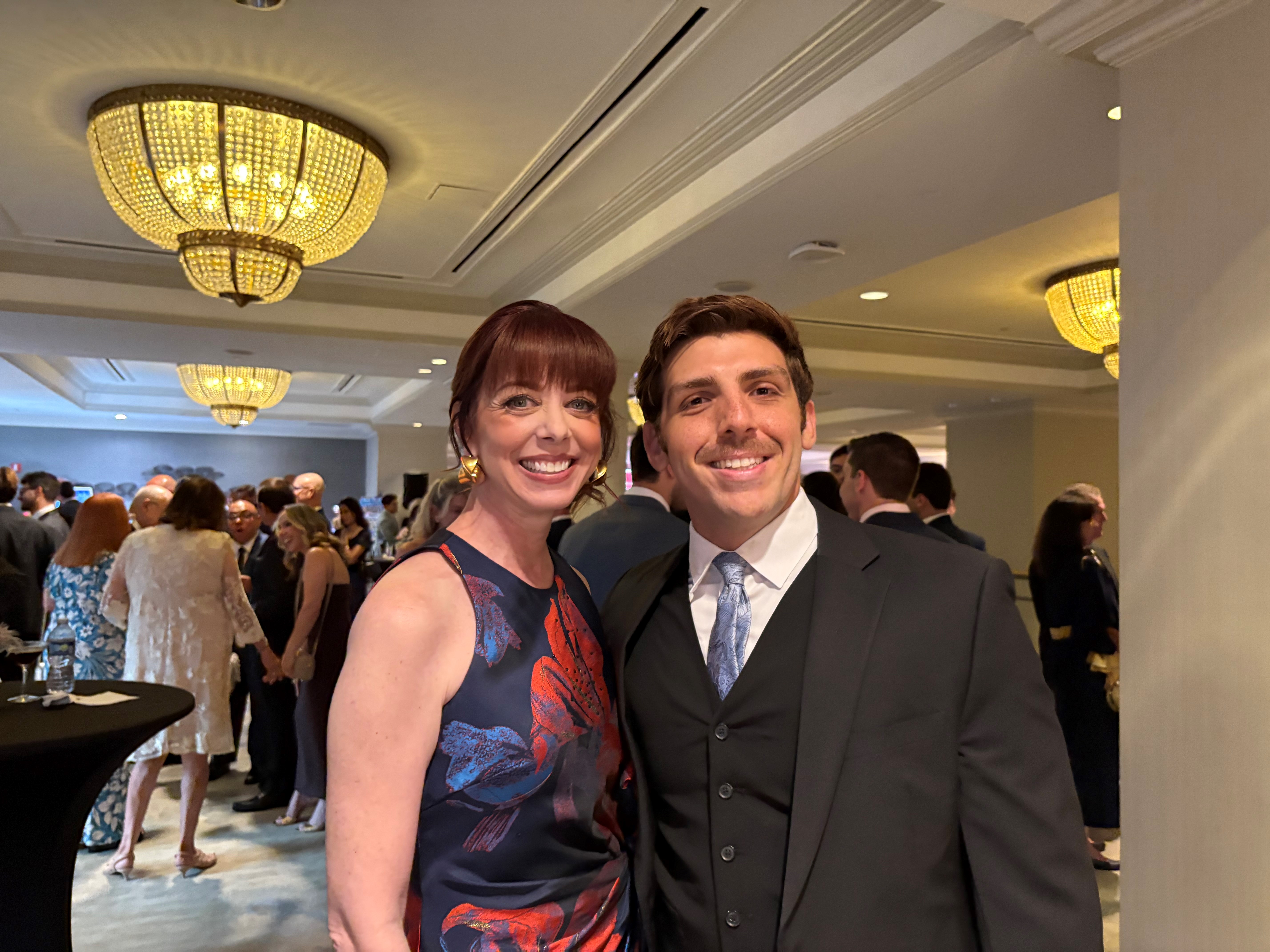 Dr. Kantor and FIU Medicine alum Dr. Alejandro Arzola at the celebration.