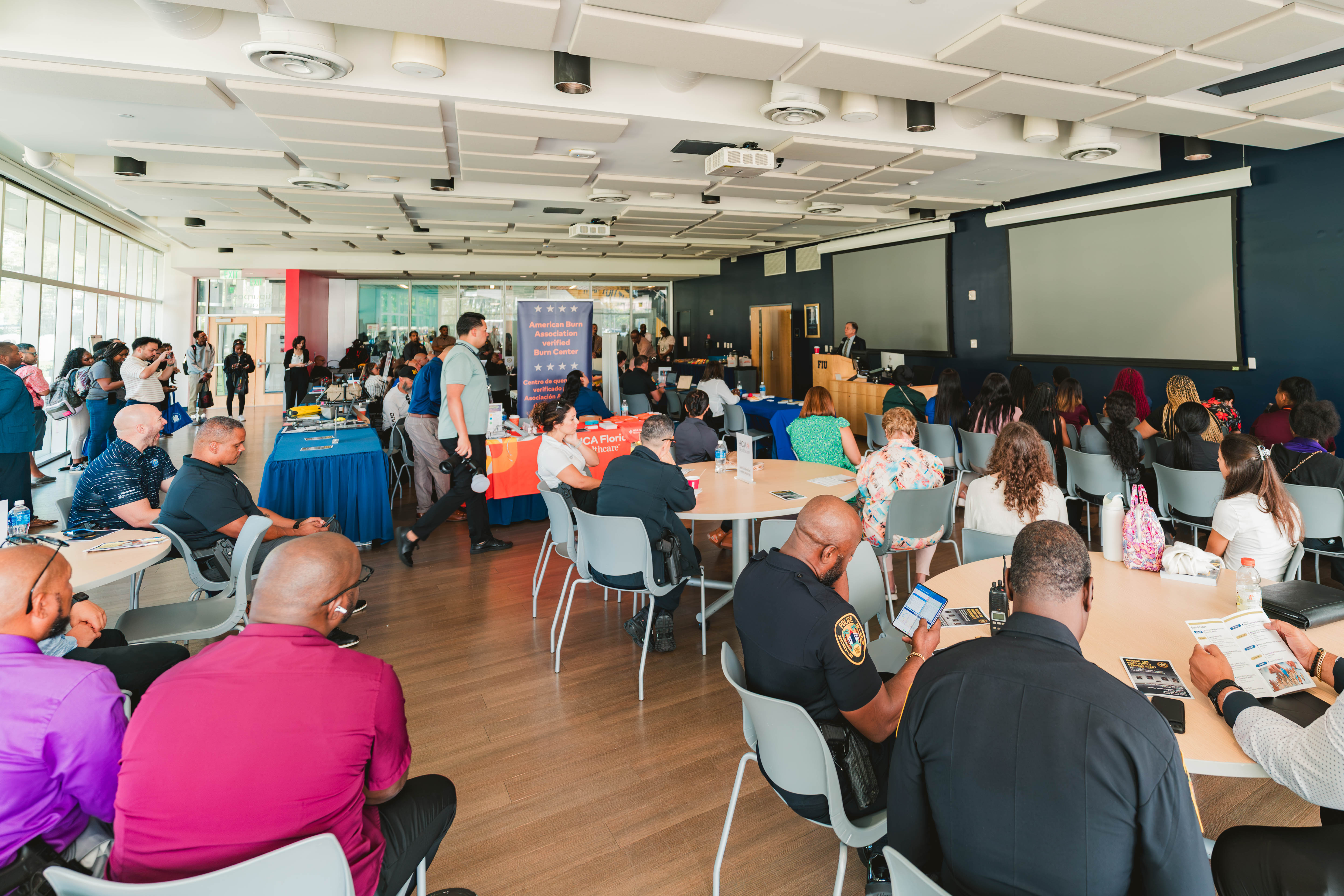 Attendees at the Missing and Unidentified Persons Event.