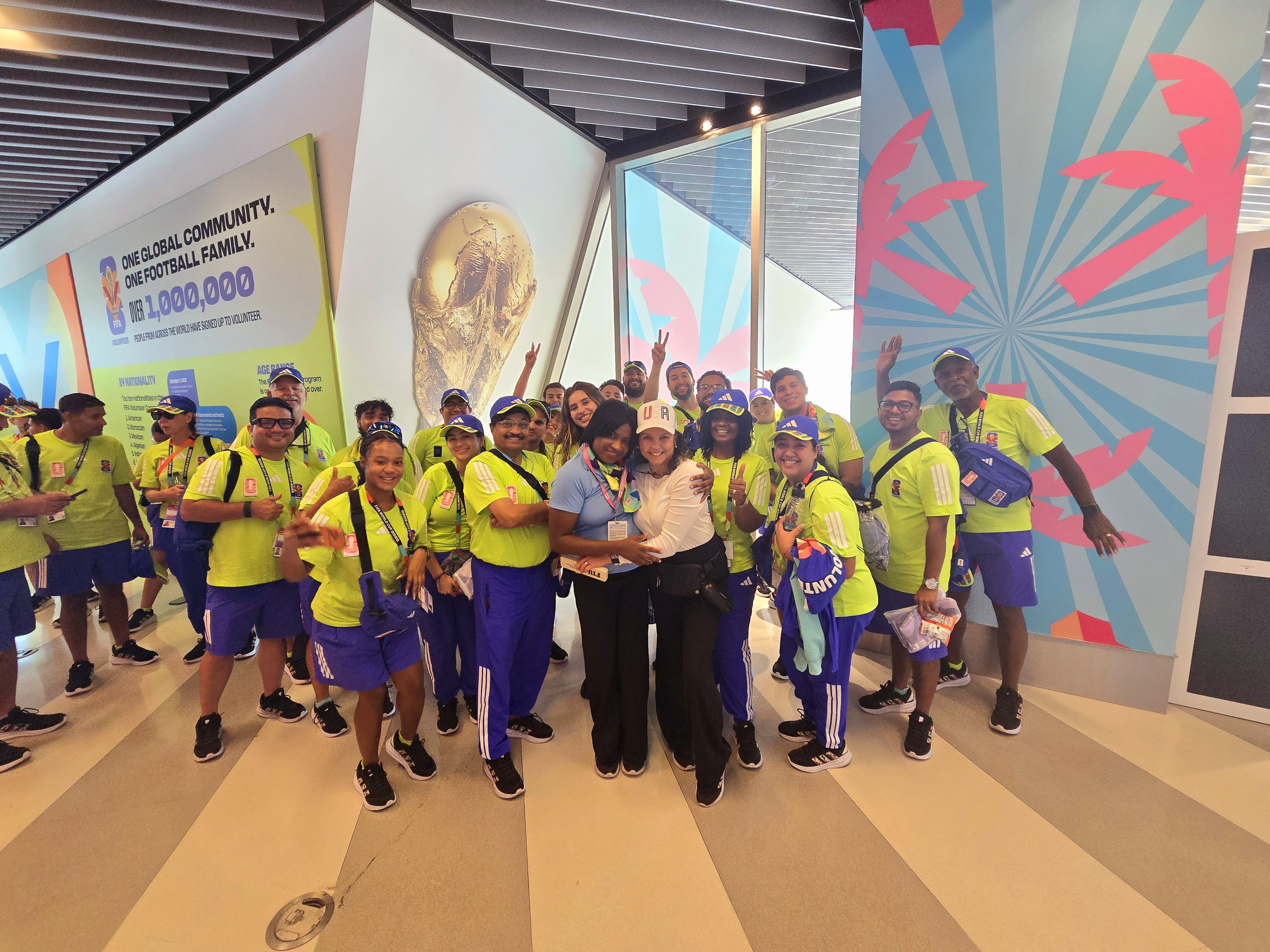 More than a dozen FIU Hospitality students, alumni and faculty are working for FIFA.