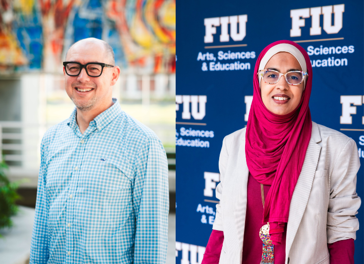 Researchers Chris Irwin and Zahra Hazari pictured.